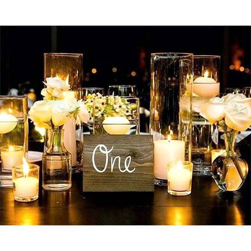 Relaxdays Lot De 12 Photophores En Verre Avec Anse – Petits Vases Ronds Transparents Pour Bougies, Déco Intérieur & Extérieur, Mariages Et Tables Festives
