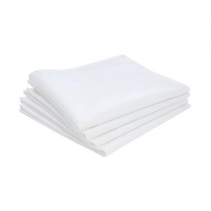 Serviette de table blanche coton